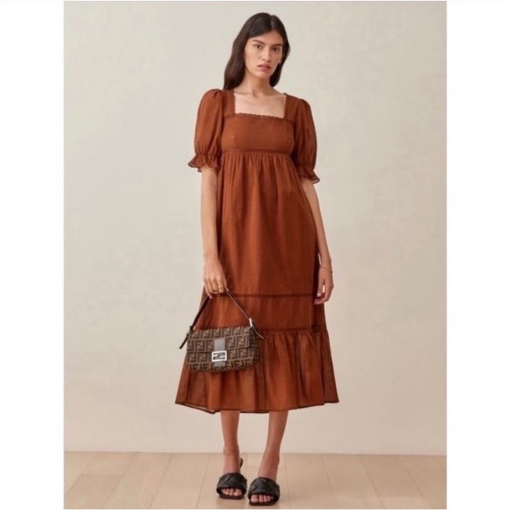Reformation Bekkah Dress Midi Dress